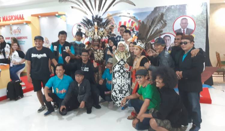 Kabid IKP Diskominfo Kabupaten Tangerang Hadiri Acara Puncak HPN di Banjarmasin
