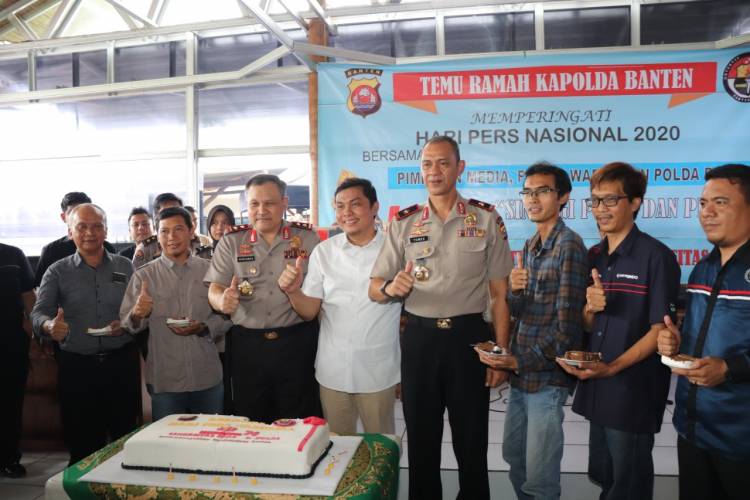 HPN ke-74, Polda Banten Gelar Acara Temu Ramah dengan Insan Pers