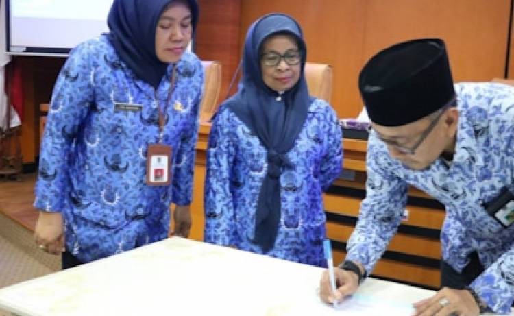 Dinas Kominfo Kabupaten Tangerang Gelar Sertijab Eselon IV