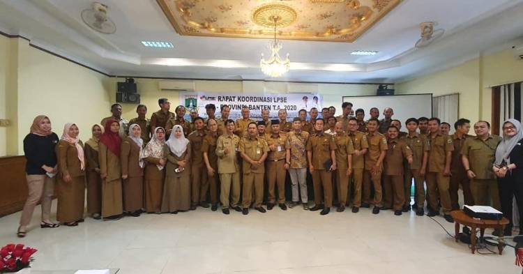 Pemprov Gelar Rakor Perkuat Standarisasi LPSE se-Banten