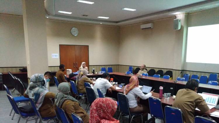 Kadis Kominfo Banten Pimpin Rapat Pembahasan Rancangan RKPD 2021