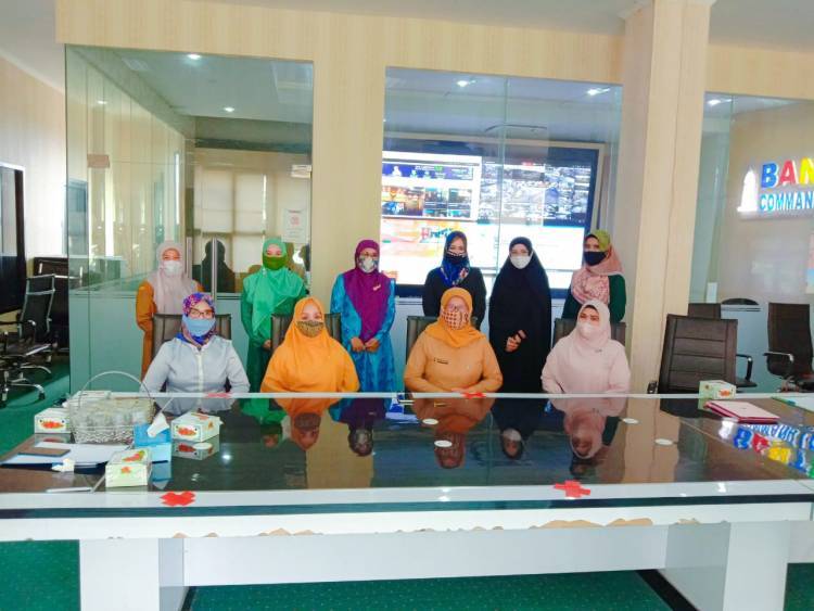 Bahas Agenda Kerja, DWP Gelar Silaturahmi dengan Kadiskominfo