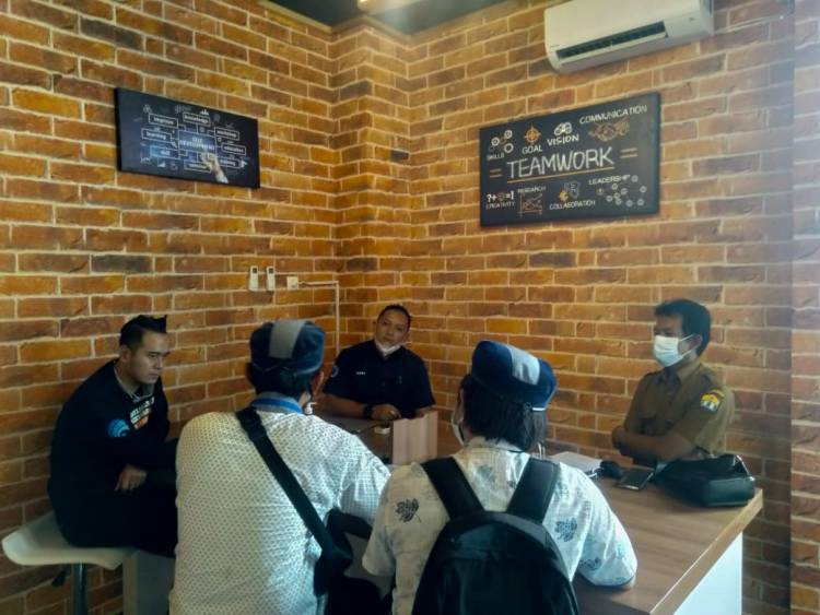 Audiensi ke Diskominfo, GMKI Kota Serang Tangkal Hoax Melalui Pelatihan Jurnalistik