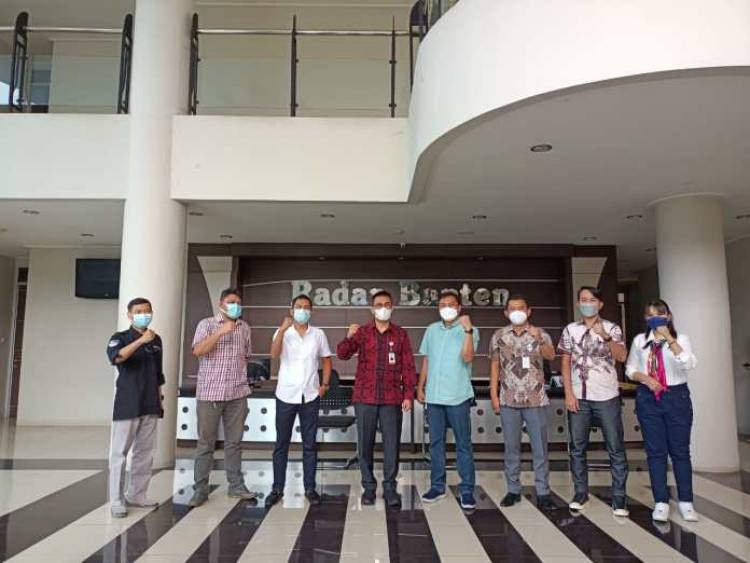 Dirut Bank Banten Kunjungi Radar Banten