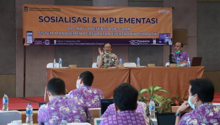 Pemkab Tangerang Terapkan Aplikasi Kepegawaian Berbasis Digital